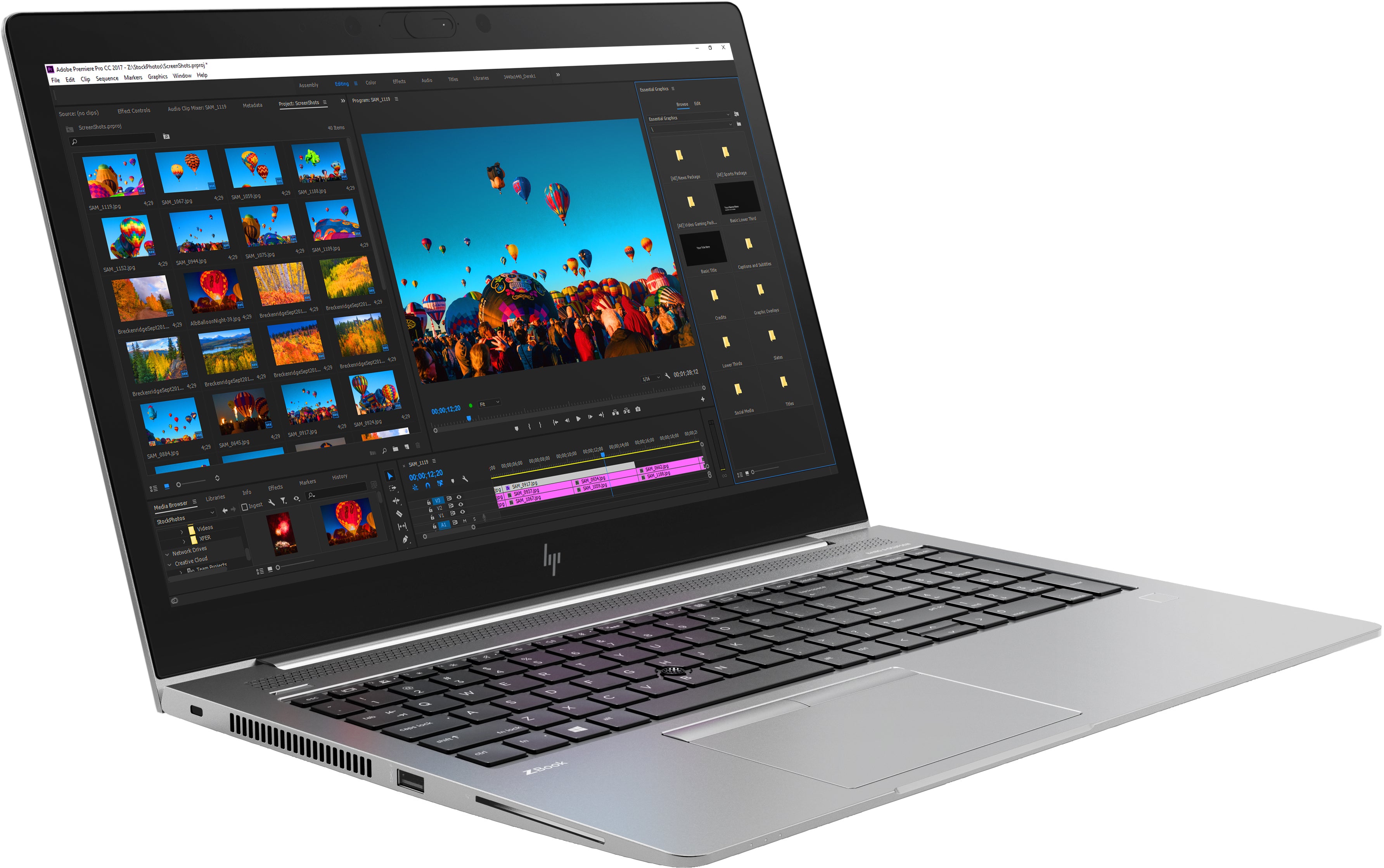 HP ZBook 15u G5 Mobile Workstation | Intel Core i7-8550U Processor - 16GB DDR4 RAM - 512GB NVMe SSD - AMD Radeon Pro WX 3100 4GB - 15.6 inches FHD