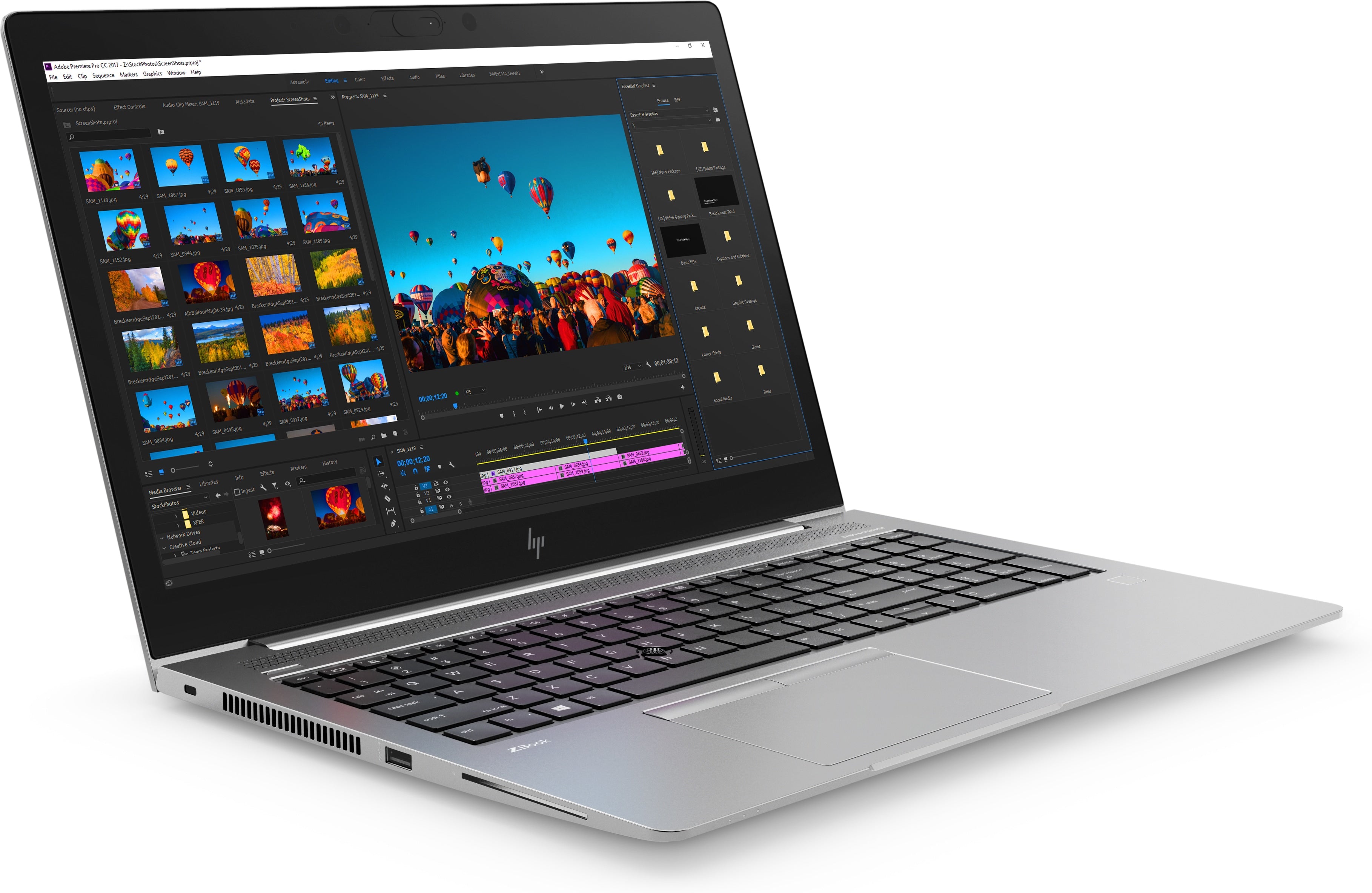 HP ZBook 15u G5 Mobile Workstation | Intel Core i7-8550U Processor - 16GB DDR4 RAM - 512GB NVMe SSD - AMD Radeon Pro WX 3100 4GB - 15.6 inches FHD