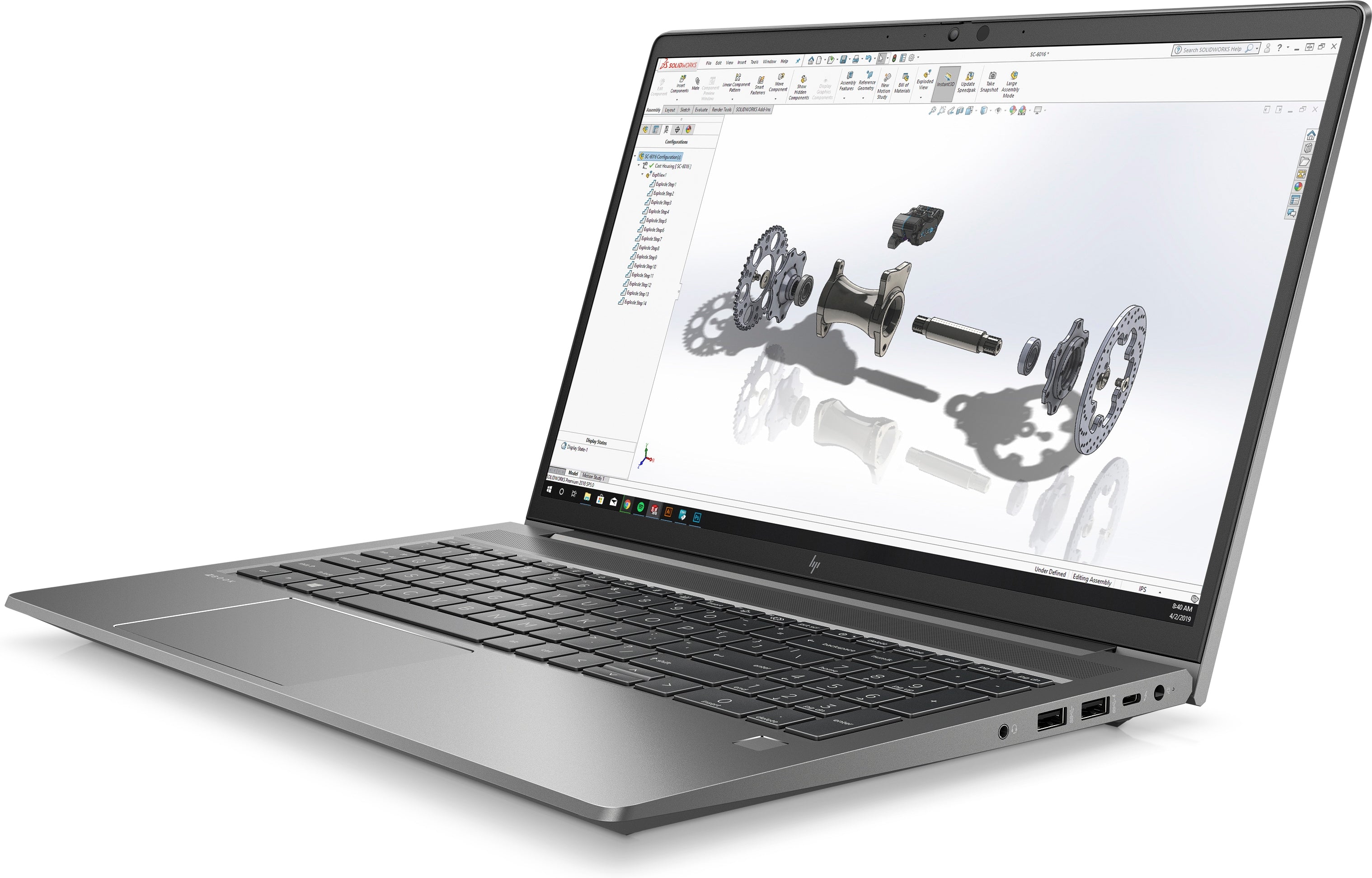 HP ZBook Power G8 Mobile Workstation | Intel Core i7-11800H Processor - 16GB DDR4 RAM - 512GB M.2 SSD - NVIDIA T1200 4GB - 15.6 inches (Used)