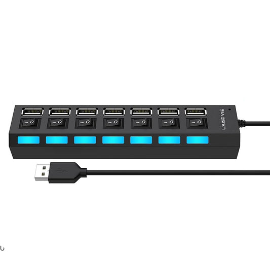 Hub USB 7 Port Switch
