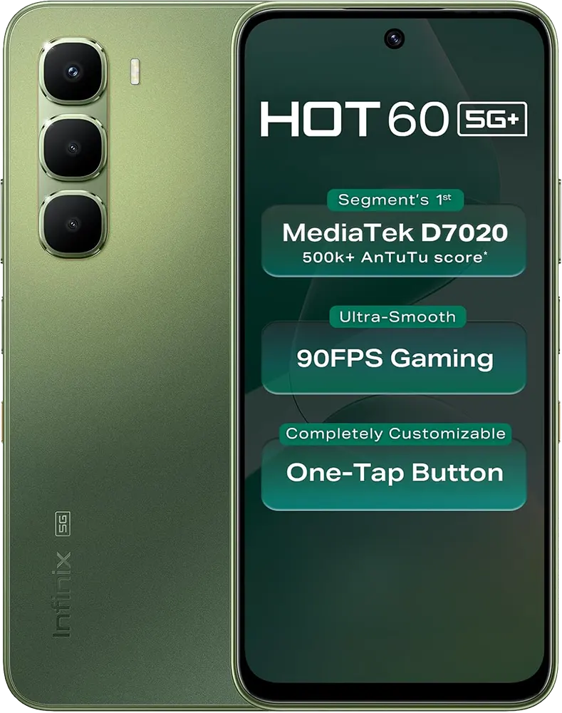Infinix Hot 60 5G 6GB RAM 128GB Storage Smartphone