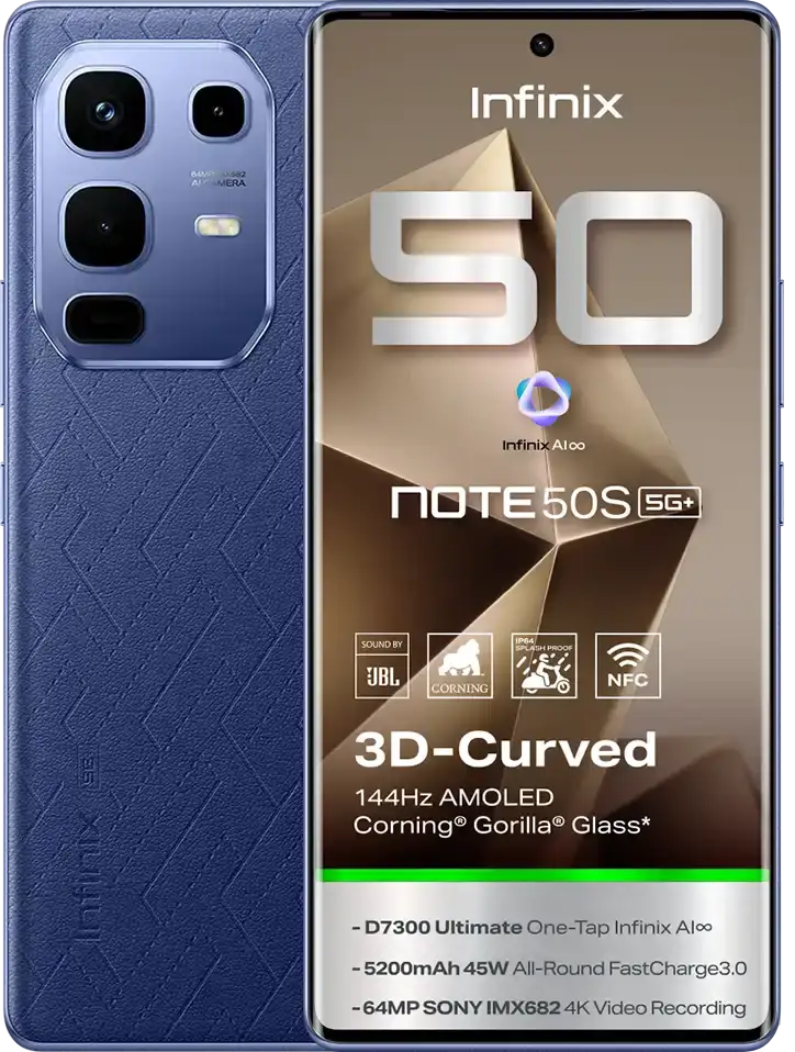 Infinix Note 50S 8GB RAM 256GB Storage Smartphone