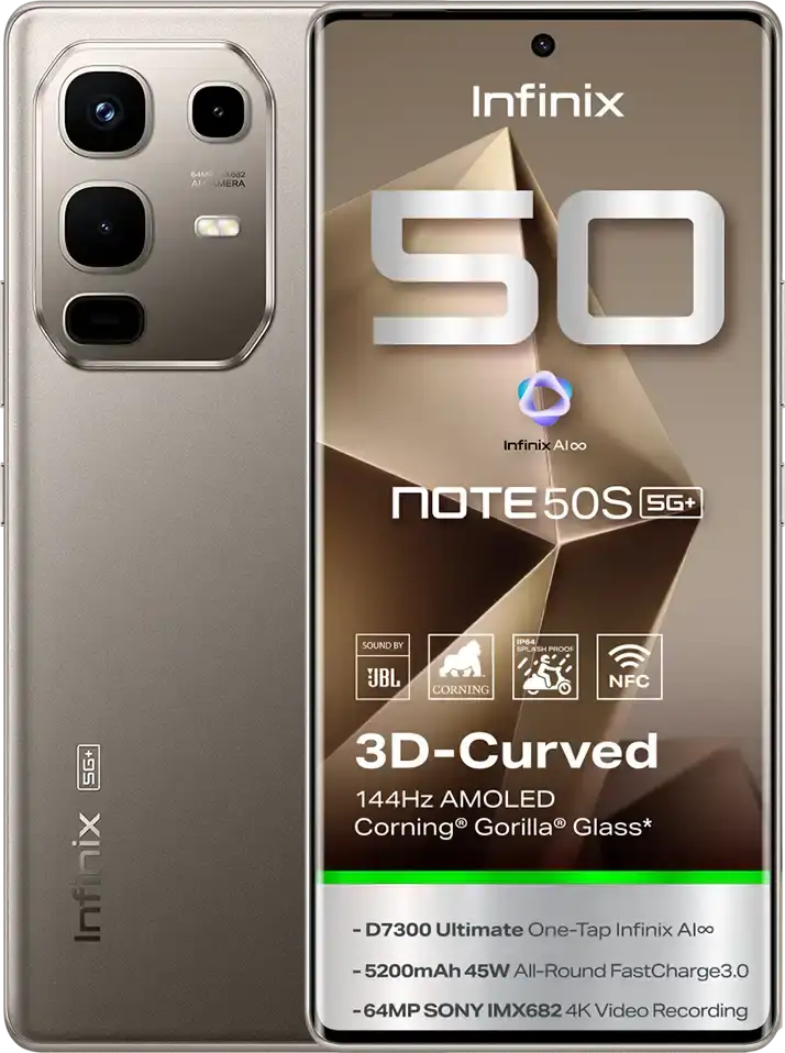 Infinix Note 50S 8GB RAM 256GB Storage Smartphone