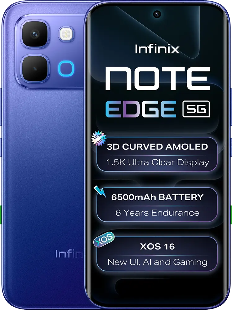 Infinix Note Edge 8GB RAM 256GB Storage Smartphone
