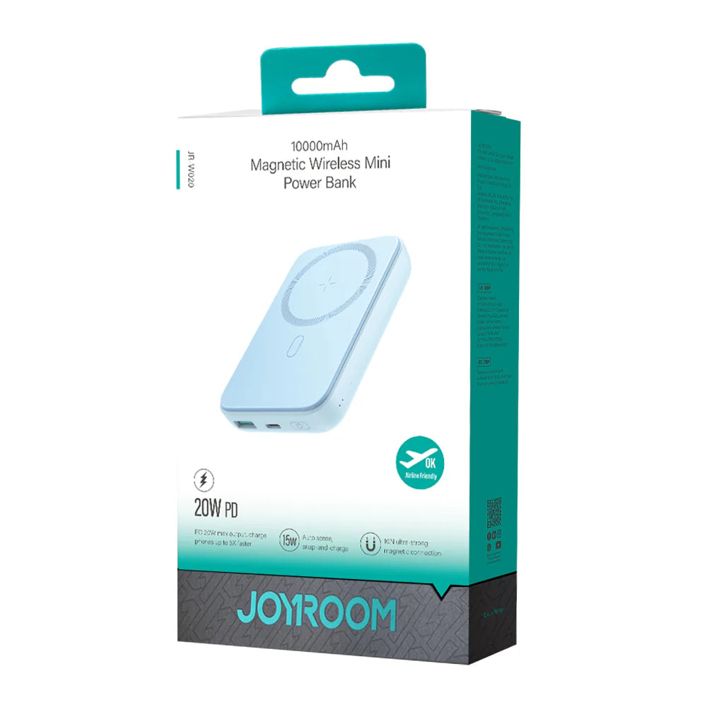 Joyroom JR-W020 MagSafe Wireless Power Bank - 10000mAh, 20W Fast Charging