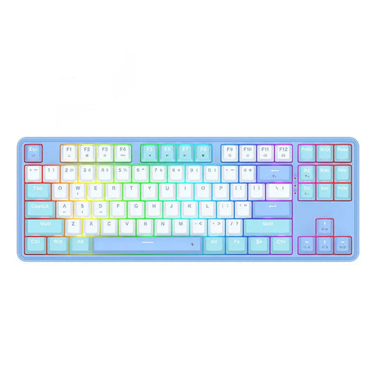 لوحة مفاتيح الألعاب الميكانيكية Redragon Deimos K707WBB-RGB 68 مفتاحًا لاسلكيًا بألوان قوس قزح