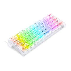 Keyboard Gaming Mechanical Redragon Fizz K617 CT 60% Transparent RGB - King Tech