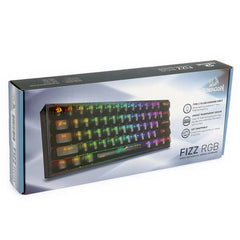 Keyboard Gaming Mechanical Redragon Fizz K617 CTB 60% Transparent RGB - King Tech