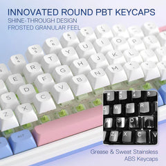 Keyboard Gaming Mechanical Redragon Freya K709 65% Wireless Gasket RGB Hot-Swap - King Tech