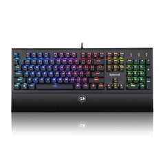 Keyboard Gaming Mechanical Redragon K569 RGB Full-Size Wrist Rest (Brown Switch) - King Tech
