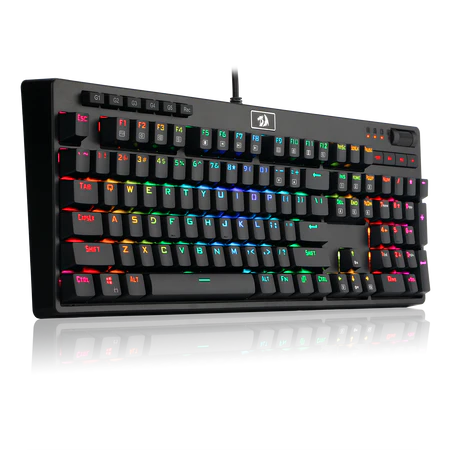 Keyboard Gaming Mechanical Redragon K579RGB Wired RGB Macro (Blue Switch) - King Tech