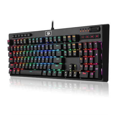 Keyboard Gaming Mechanical Redragon K579RGB Wired RGB Macro (Blue Switch) - King Tech