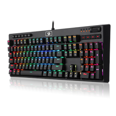 Keyboard Gaming Mechanical Redragon K579RGB Wired RGB Macro (Blue Switch) - King Tech