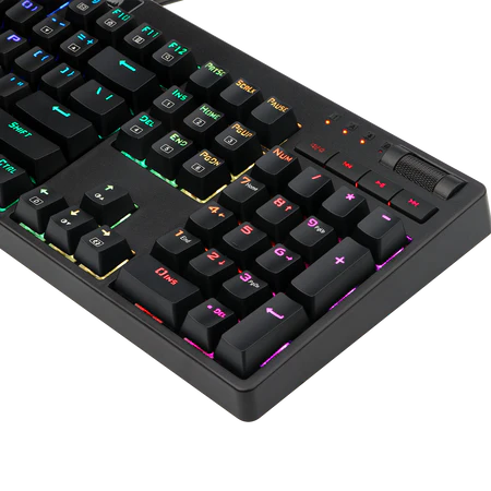Keyboard Gaming Mechanical Redragon K579RGB Wired RGB Macro (Blue Switch) - King Tech