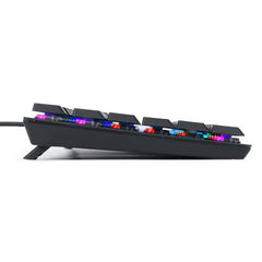 Keyboard Gaming Mechanical Redragon K607 TKL Low Profile RGB Wired (Blue Switch) - King Tech