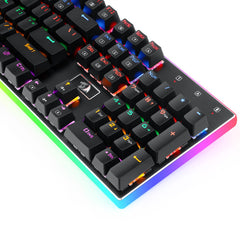 Keyboard Gaming Mechanical Redragon Kali K577R Rainbow (Red Switch) - King Tech