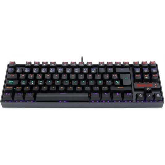Keyboard Gaming Mechanical Redragon Kumara Elite K552 TKL Rainbow RGB (Black Switch) - King Tech