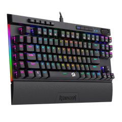 Keyboard Gaming Mechanical Redragon Magic-Wand K587 TKL RGB Macro (Type-C) - King Tech