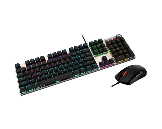 مجموعة لوحة المفاتيح والماوس MSI Vigor GK310 RED AR Red Switches Arabic