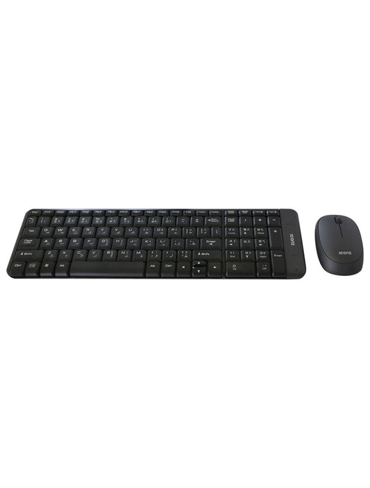 Keyboard & Mouse Iconz Wireless Slim WCB01K - King Tech