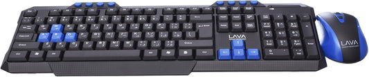 Keyboard & Mouse Lava Wireless ST-300 - King Tech