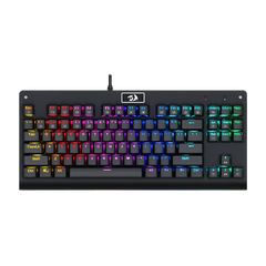 Keyboard Redragon K568 Gaming Mechanical Blue Switch TKL 87 Key Rainbow - King Tech