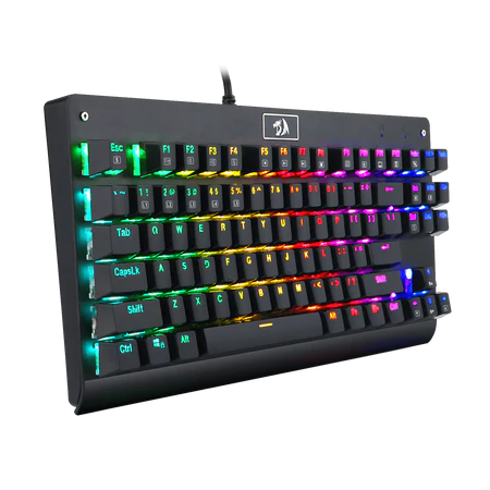 Keyboard Redragon K568 Gaming Mechanical Blue Switch TKL 87 Key Rainbow - King Tech