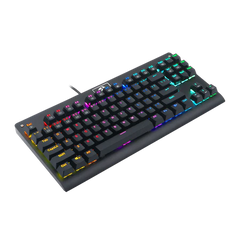 Keyboard Redragon K568 Gaming Mechanical Blue Switch TKL 87 Key Rainbow - King Tech