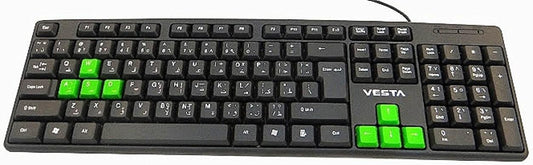 Keyboard USB Normal Vesta 47021 - King Tech