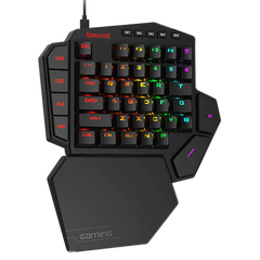 Keypad Gaming Mechanical Redragon Diti K585 One-Handed RGB Macro (Blue Switch) - King Tech