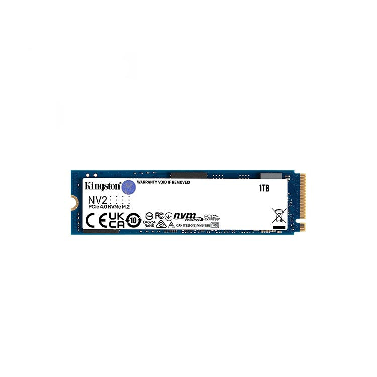 Kingston NV2 1TB PCIe 4.0 M.2 (SNV2S) Internal NVMe SSD