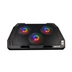 Laptop Cooler Redragon Ingrid GCP511 RGB up to 17" 3-Fan - King Tech