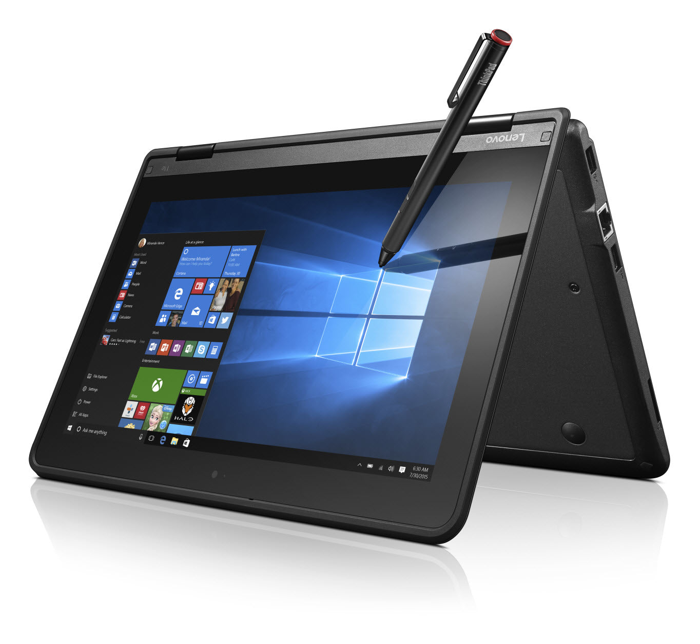Laptop Lenovo ThinkPad Yoga 11e |
Intel i3-6100U Processor - 8GB DDR4 RAM - 128GB M.2 SSD - Intel HD Graphics 520 - 11.6 inches Touch (Used) - King Tech