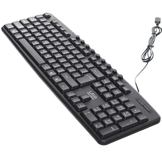 Lava ST-200 Multimedia USB Wired Keyboard
