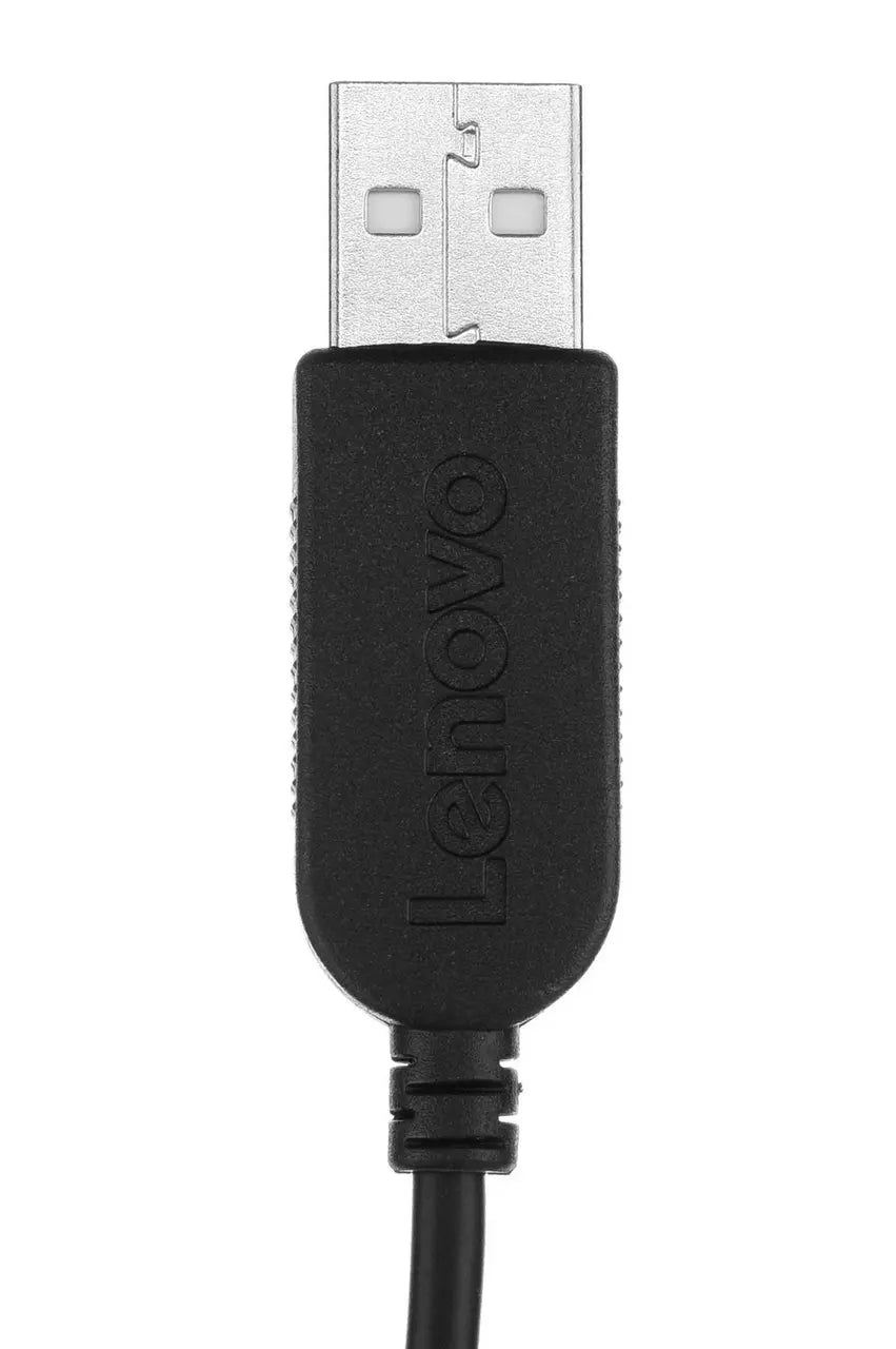 Lenovo 120 Wired USB Mouse - Black | 1000 DPI - 1.5m Cable - Ambidextrous Design