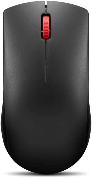 Lenovo 150 Wireless Mouse - Black | 2.4GHz USB - 1000 DPI - 12 Months Battery Life