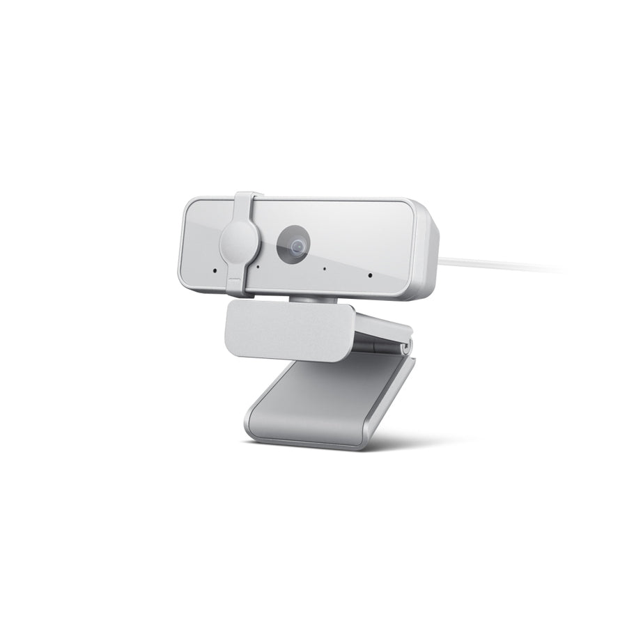 Lenovo 300 FHD Webcam - Cloud Grey | 1080p Resolution - Dual Microphones - Privacy Shutter - 95åÁ FOV