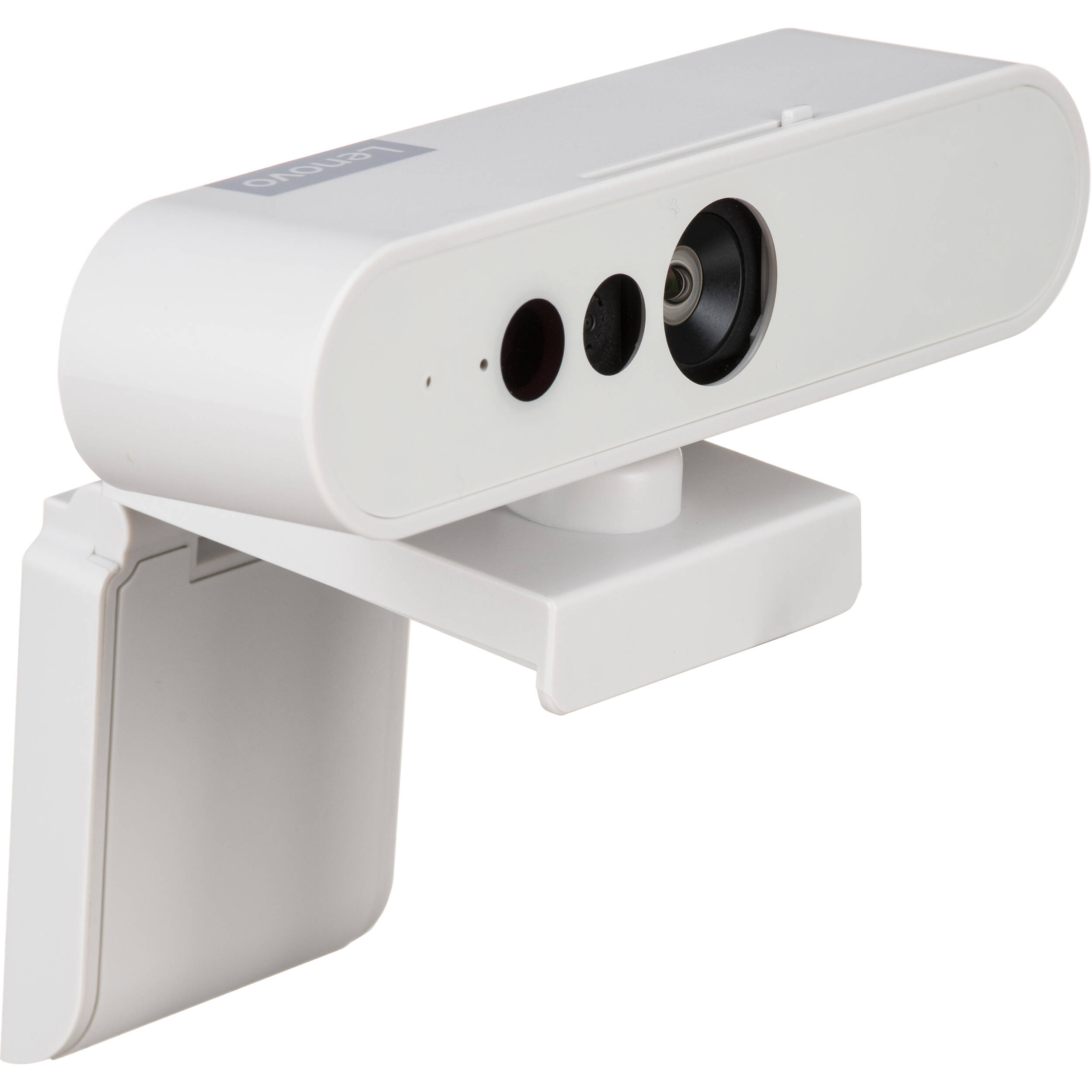 Lenovo 510 FHD Webcam - Cloud Grey | 1080p Resolution - Windows Hello FaceID - Type-C to A - Privacy Shutter