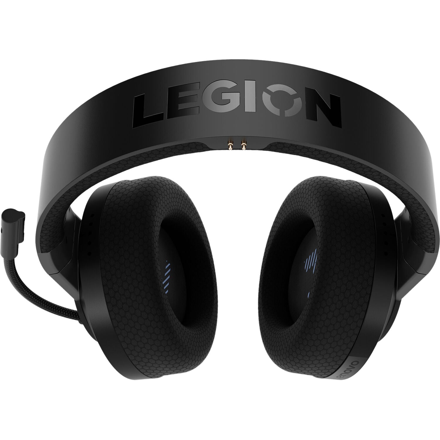 Lenovo Legion H600 Wireless Gaming Headset - Black | 2.4GHz Lossless Audio - Retractable Noise-Cancelling Mic - 50mm Drivers - 20h Battery