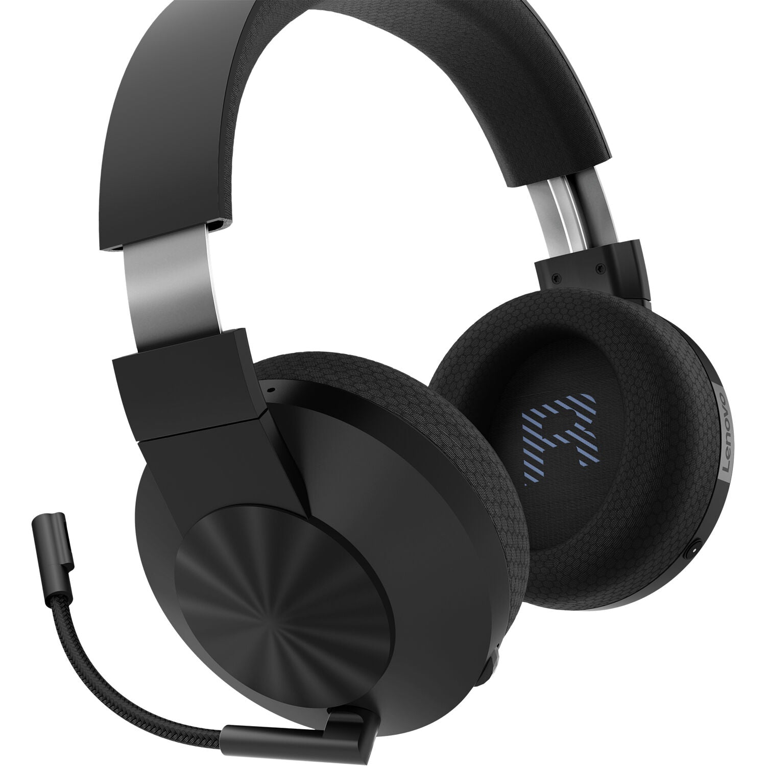 Lenovo Legion H600 Wireless Gaming Headset - Black | 2.4GHz Lossless Audio - Retractable Noise-Cancelling Mic - 50mm Drivers - 20h Battery
