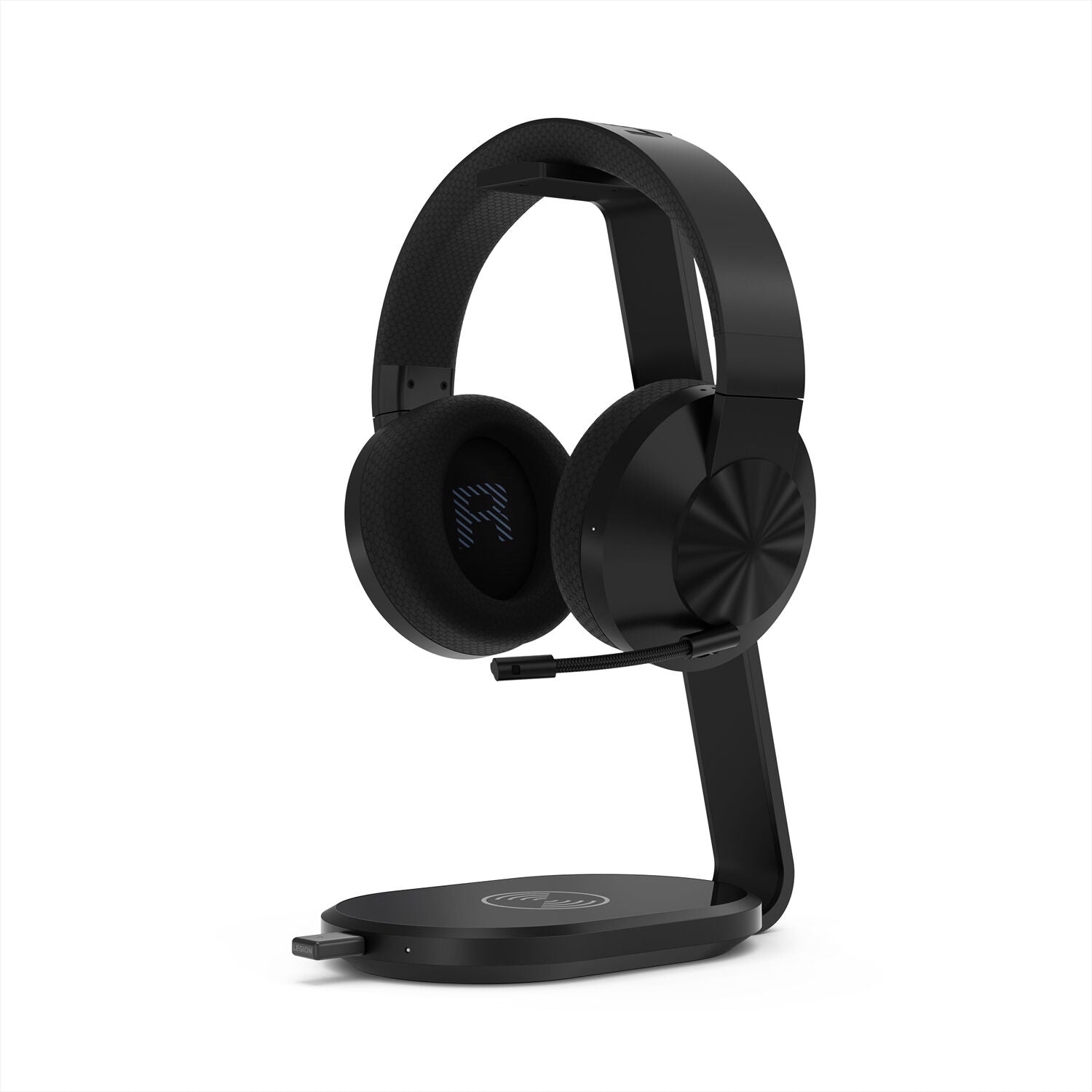 Lenovo Legion H600 Wireless Gaming Headset - Black | 2.4GHz Lossless Audio - Retractable Noise-Cancelling Mic - 50mm Drivers - 20h Battery