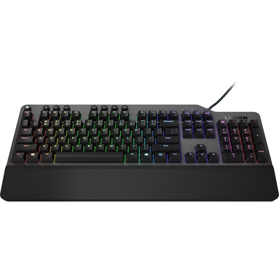 Lenovo Legion K500 RGB Mechanical Gaming Keyboard | Red Mechanical Switches - Anti-Ghosting - 16.8M RGB - Iron Gray