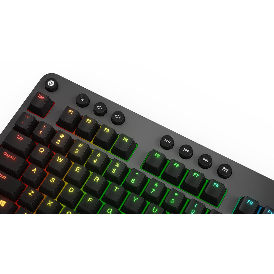 Lenovo Legion K500 RGB Mechanical Gaming Keyboard | Red Mechanical Switches - Anti-Ghosting - 16.8M RGB - Iron Gray
