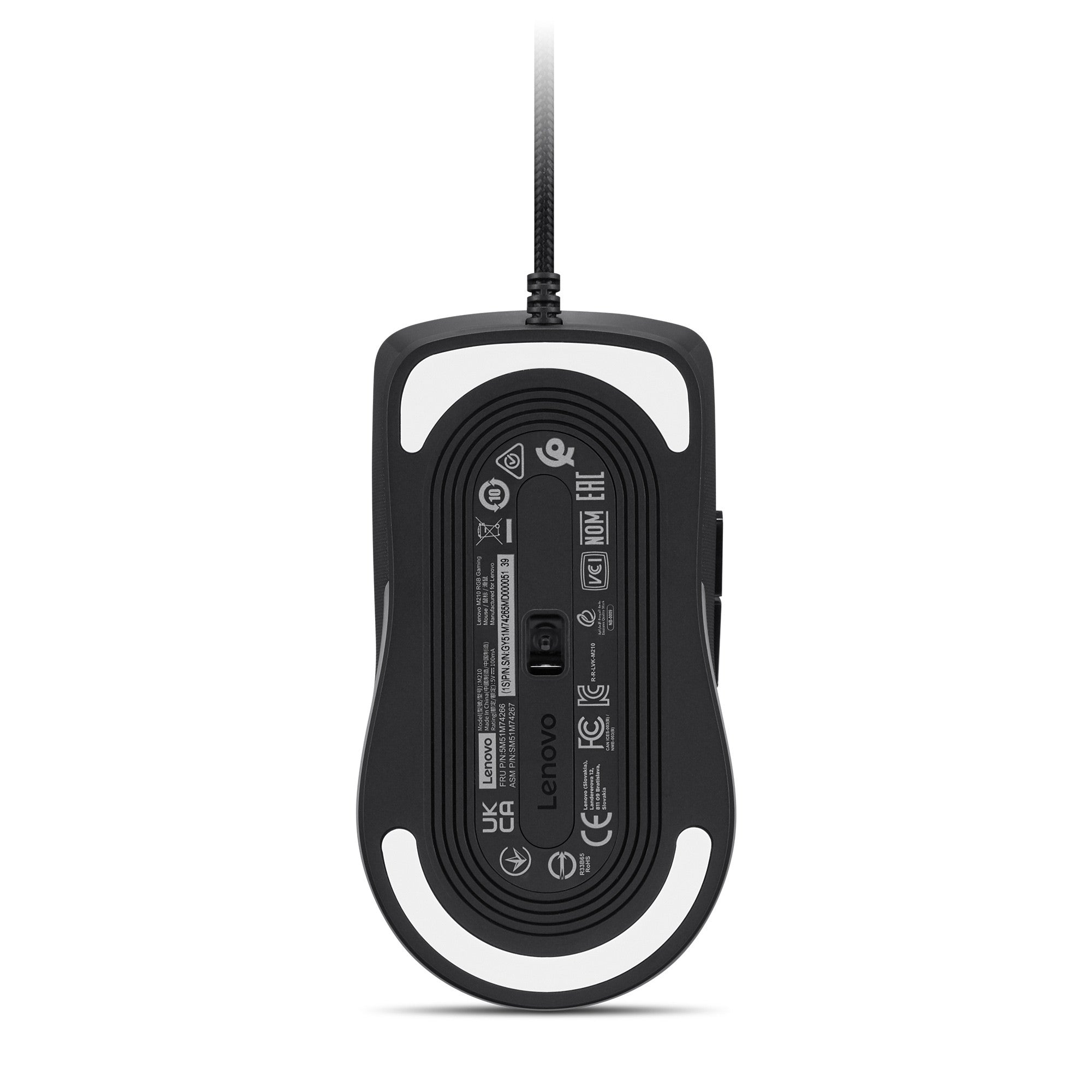 Lenovo Legion M210 RGB Gaming Mouse | 8000 DPI - Pixart 3333 Sensor - 7 Programmable Buttons - 3-Zone RGB