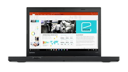 Lenovo ThinkPad L470 Laptop |
Intel Core i5-7200U Processor - 4GB DDR4 RAM - 500GB HDD - Intel HD Graphics 620 Graphics - 14.1-Inch HD Screen (Used)