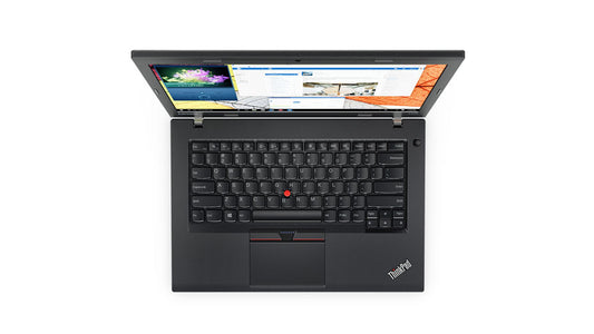 Lenovo ThinkPad L470 Laptop |
Intel Core i5-7200U Processor - 4GB DDR4 RAM - 500GB HDD - Intel HD Graphics 620 Graphics - 14.1-Inch HD Screen (Used)