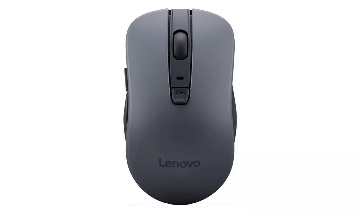 Lenovo WL310 Bluetooth Silent Mouse - Grey | Bluetooth 5.0 - Adjustable DPI (800/1200/1600) - 5 Buttons