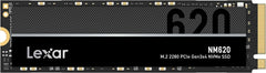 محرك أقراص الحالة الصلبة Lexar NM620 بسعة 500 جيجابايت من نوع M.2 NVMe