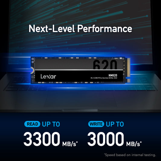 Lexar NM620 1TB PCIe 3.0 M.2 Internal NVMe SSD
