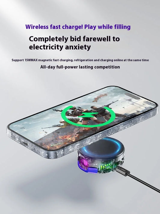 LISEN 2E576 Semiconductor Phone Cooler with Magnetic Clamp
